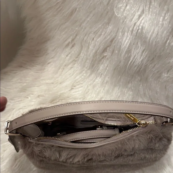 Kate spade Elegant Brown Faux Fur Women's Bag - Picture 7 of 8